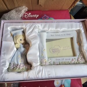 Precious Moments Girl Graduation And Frame. Class Of 2008